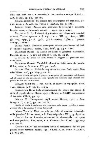 Bollettino della Società geografica italiana