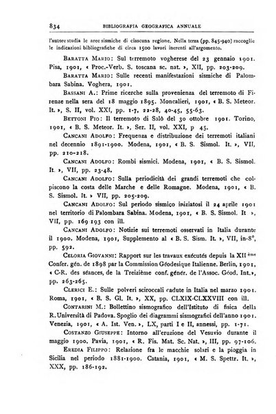 Bollettino della Società geografica italiana