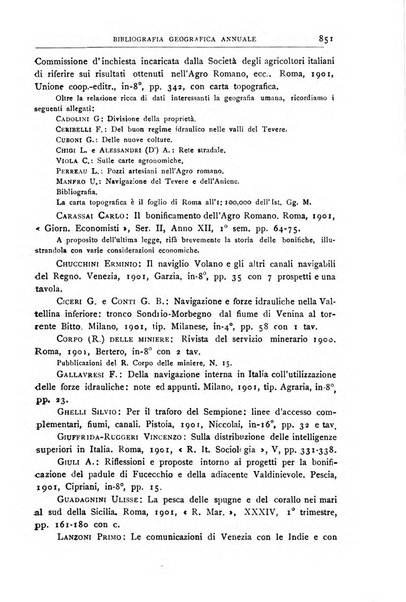 Bollettino della Società geografica italiana