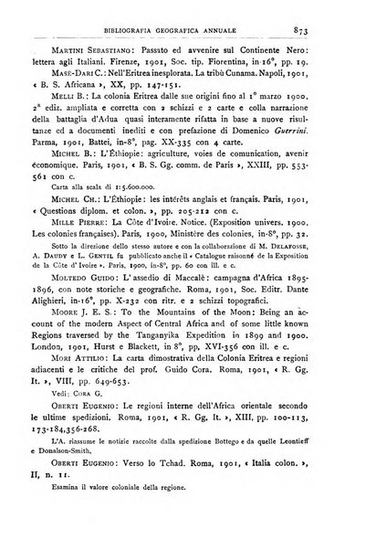 Bollettino della Società geografica italiana