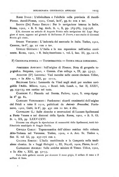 Bollettino della Società geografica italiana