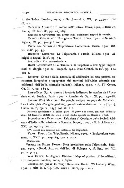 Bollettino della Società geografica italiana