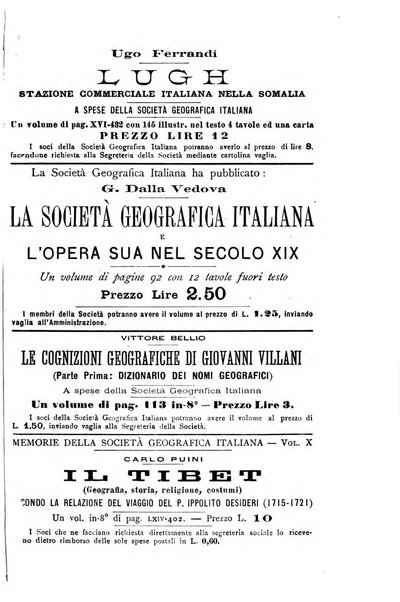 Bollettino della Società geografica italiana