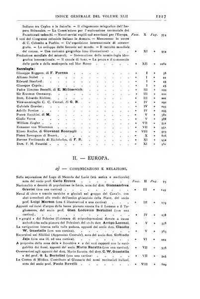 Bollettino della Società geografica italiana