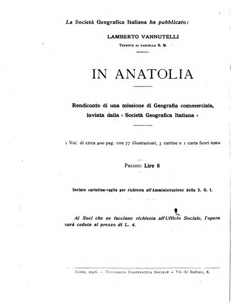 Bollettino della Società geografica italiana