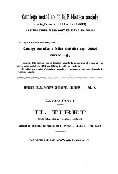 Bollettino della Società geografica italiana