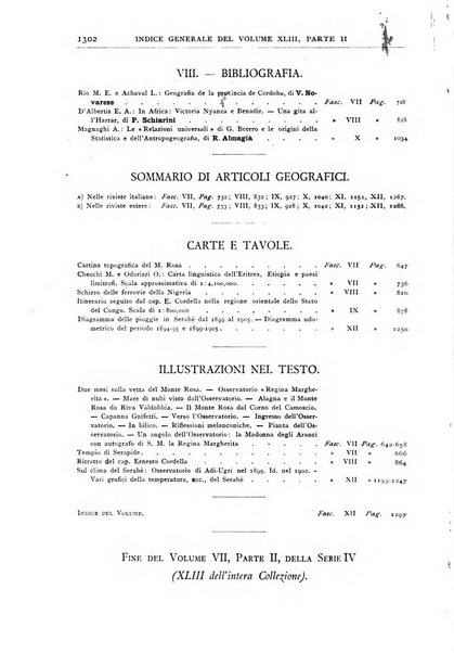 Bollettino della Società geografica italiana