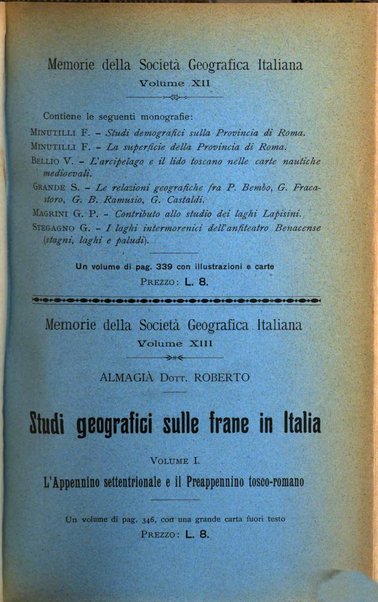 Bollettino della Società geografica italiana