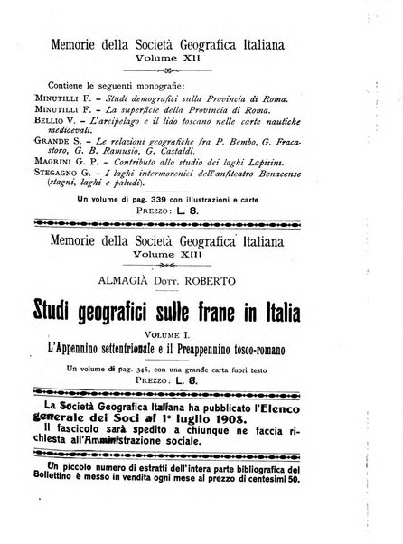 Bollettino della Società geografica italiana