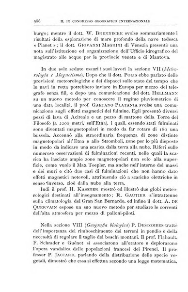 Bollettino della Società geografica italiana