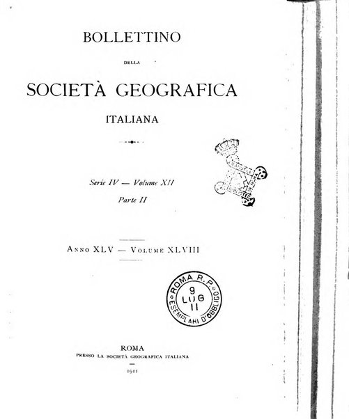 Bollettino della Società geografica italiana