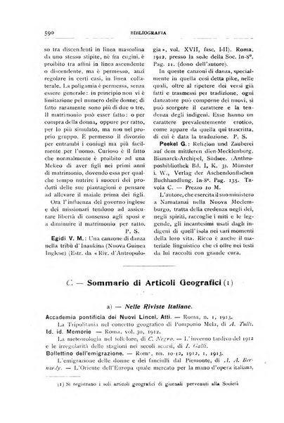 Bollettino della Società geografica italiana