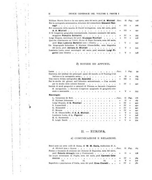 Bollettino della Società geografica italiana