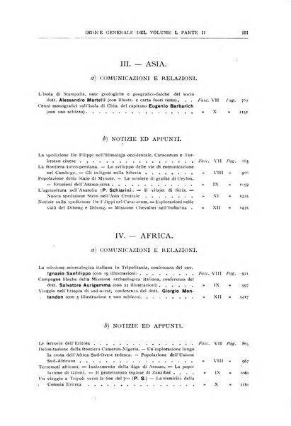 Bollettino della Società geografica italiana