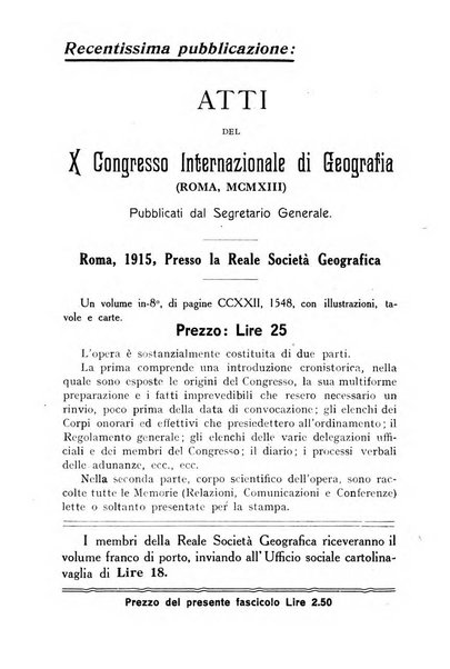 Bollettino della Società geografica italiana