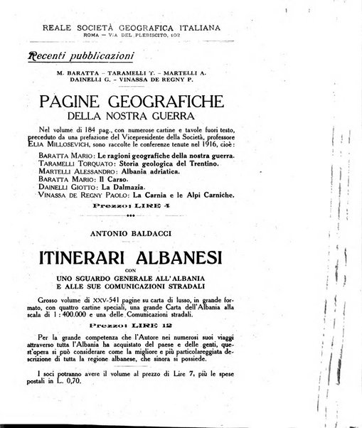 Bollettino della Società geografica italiana