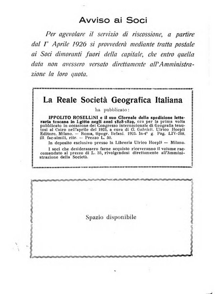 Bollettino della Società geografica italiana