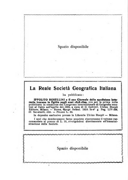 Bollettino della Società geografica italiana