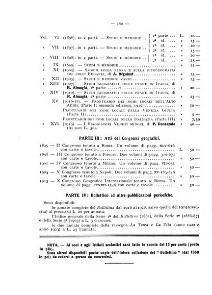 Bollettino della Società geografica italiana