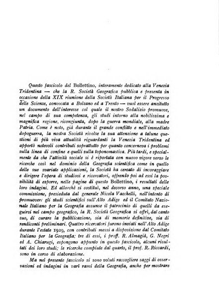 Bollettino della Società geografica italiana