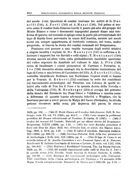 Bollettino della Società geografica italiana