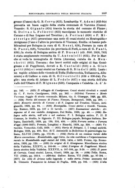 Bollettino della Società geografica italiana