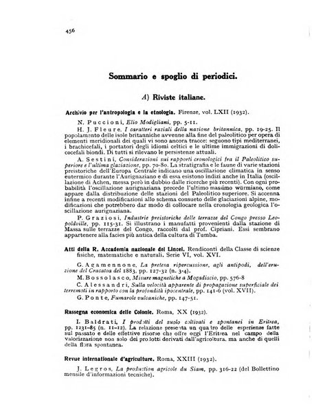 Bollettino della Società geografica italiana