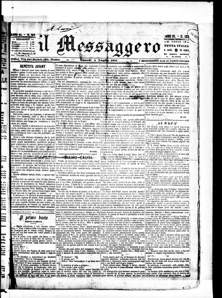 Il messaggero