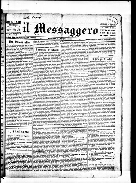 Il messaggero