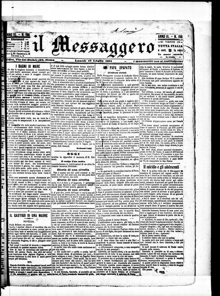 Il messaggero