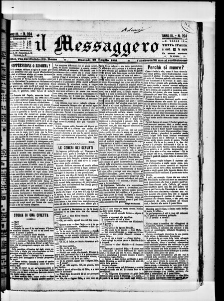 Il messaggero