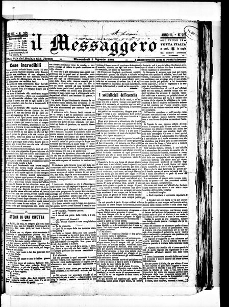 Il messaggero