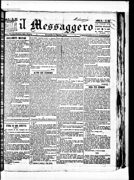 Il messaggero