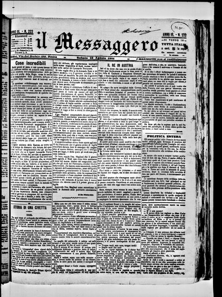 Il messaggero