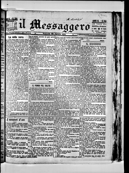 Il messaggero