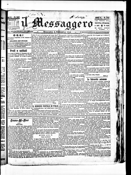 Il messaggero