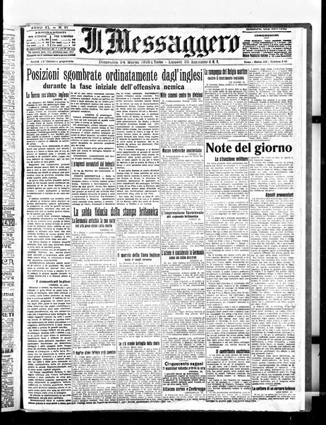 Il messaggero