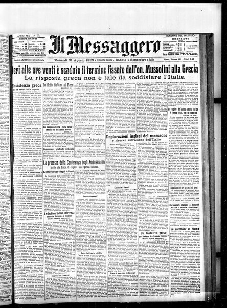 Il messaggero