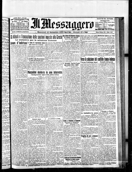 Il messaggero