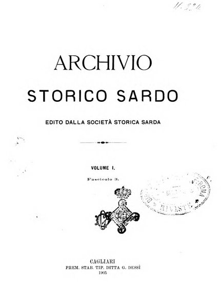 Archivio storico sardo