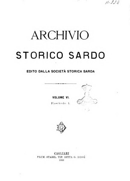 Archivio storico sardo