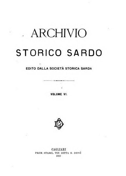 Archivio storico sardo