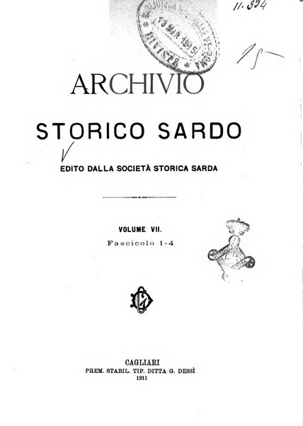 Archivio storico sardo