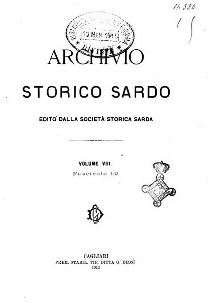 Archivio storico sardo