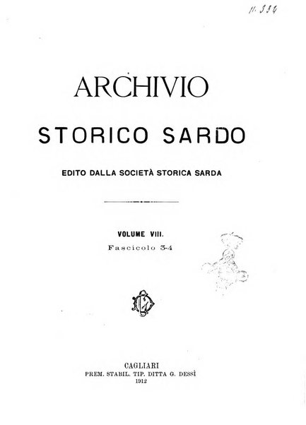 Archivio storico sardo