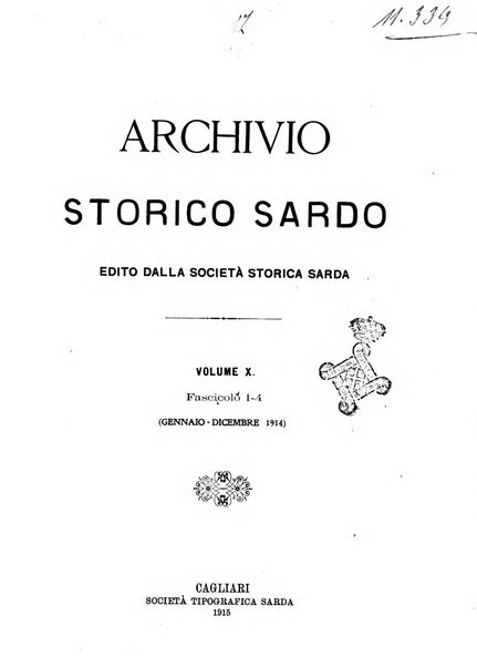 Archivio storico sardo