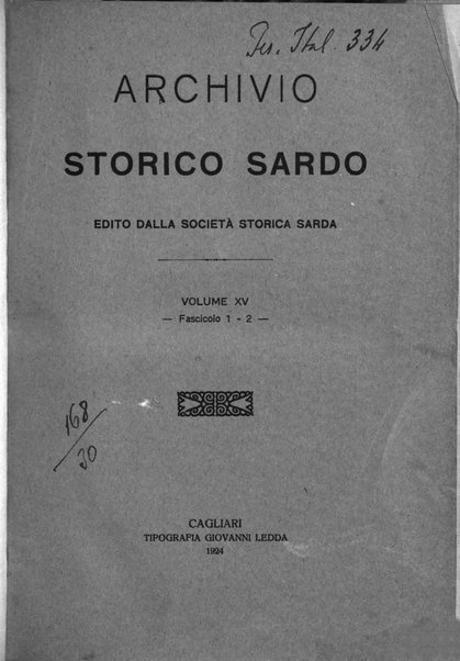 Archivio storico sardo