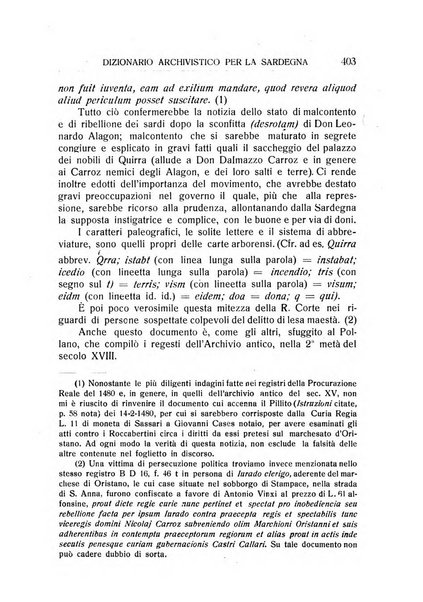 Archivio storico sardo