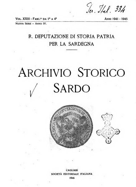 Archivio storico sardo