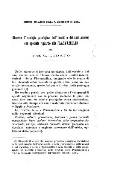 Archivio di ottalmologia giornale mensile